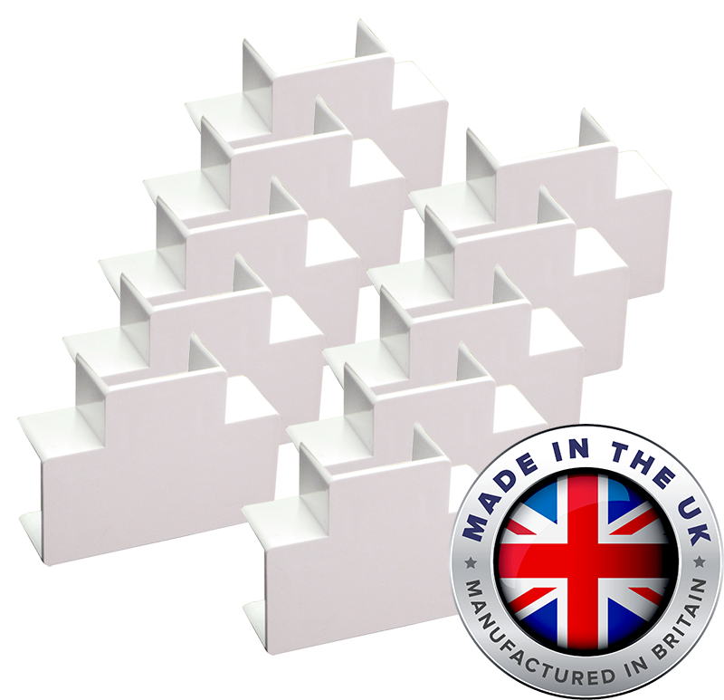 UK Made 16 x 16mm Flat Tee (Pk 10)