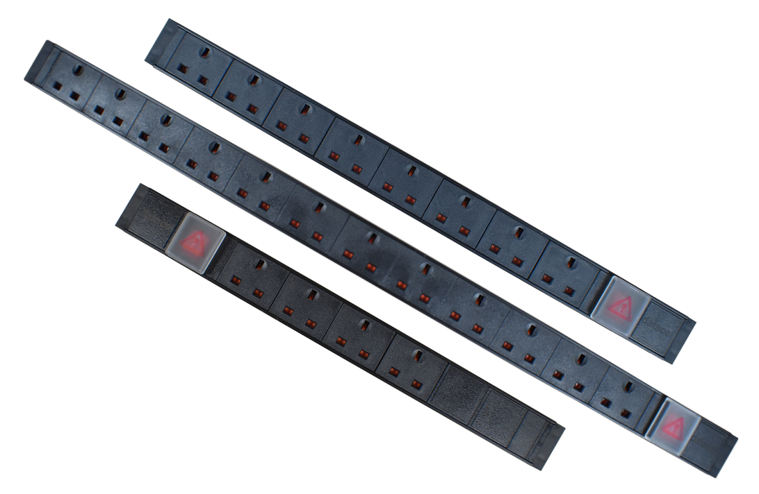 PDU with UK 13Amp Plug Sockets