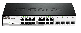 D-Link DGS-1210-20 16-Port Gigabit Smart Switch