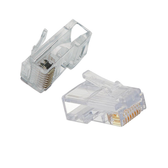 RJ45 UTP Cat5e 8 Way Plug Connector