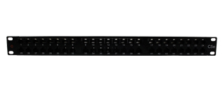 48 Way RJ45 Cat5e UTP Patch Panel - 1u