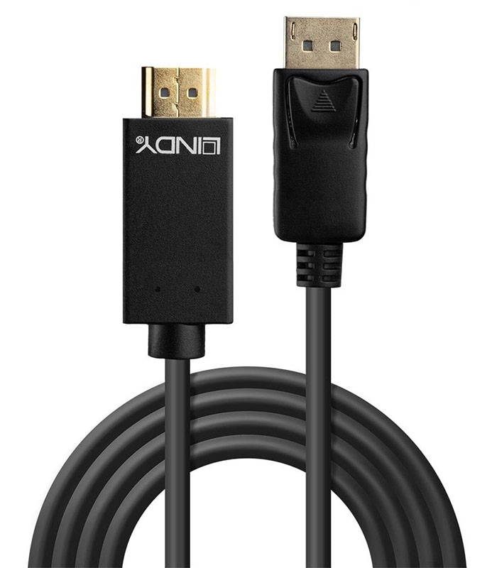 Lindy DisplayPort to HDMI 10.2G Cable