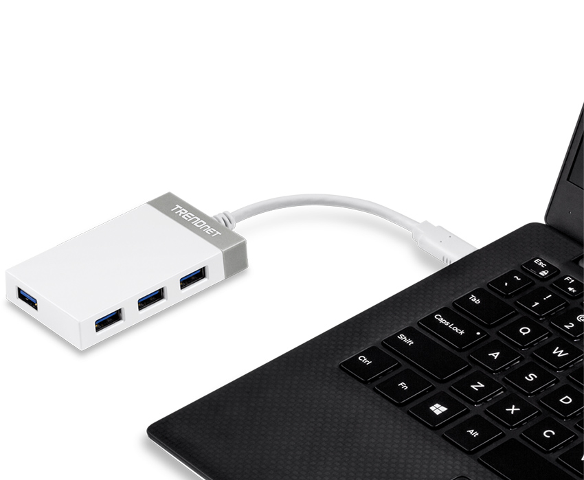 TRENDnet TUC-H4E 4-Port USB-C Mini Hub