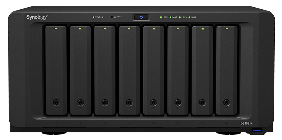 Synology DS1821+ DiskStation 8-Bay NAS Storage Tower