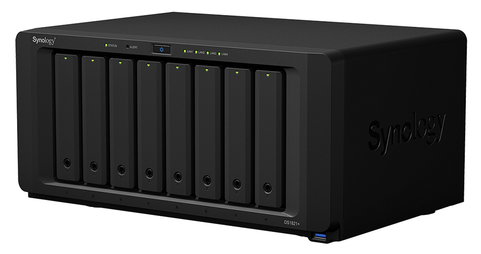 Synology DS1821+ DiskStation 8-Bay NAS Storage Tower