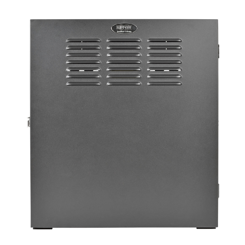 Tripp Lite SmartRack 2U Low-Profile Vertical-Mount Switch-Depth Wall-Mount Rack Enclosure Cabinet