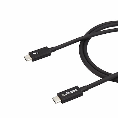 StarTech TBLT3MM1M 1m Thunderbolt 3 USB-C Cable - TB, USB, & DP Compat