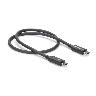 StarTech TBLT34MM50CM 0.5m TB3 (40Gbps) USB-C - TB, USB, & DP Compat